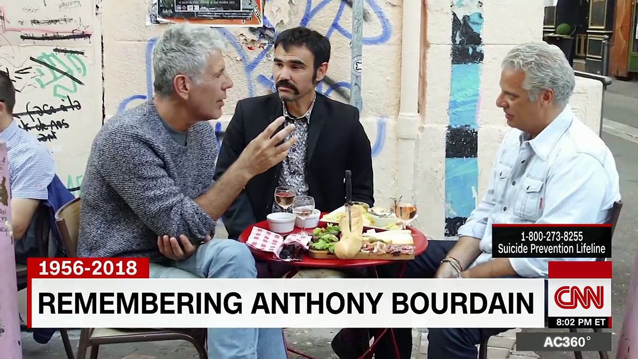 Anderson Cooper’s tribute to his friend Anthony Bourdain