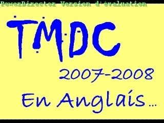 TMDC 2007-2008 en Anglais