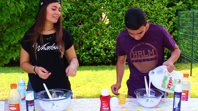 ON FAIT DU SLIME AVEC DE LA NOURRITURE -!! Concours ! JustJonathan