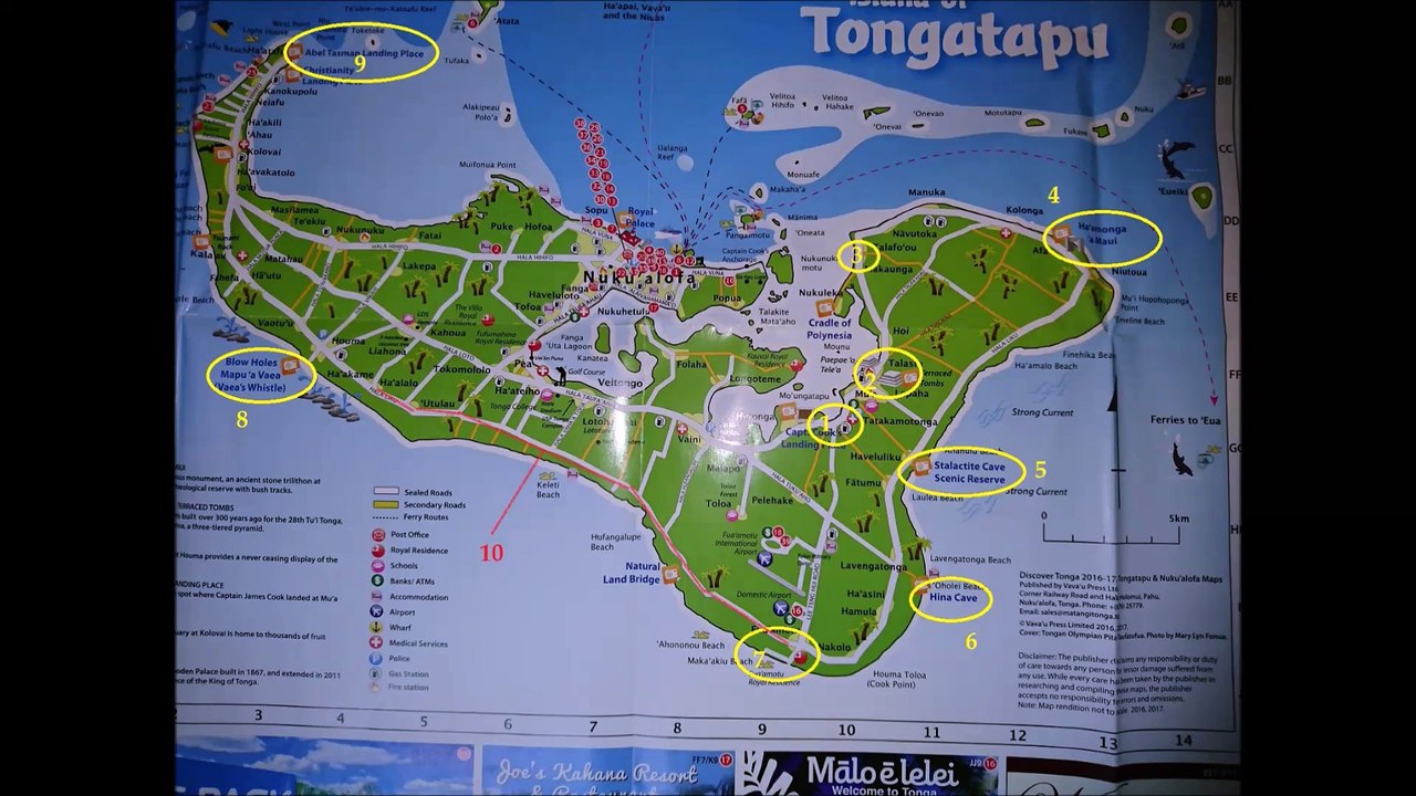 rund um die Insel Toga mit musik