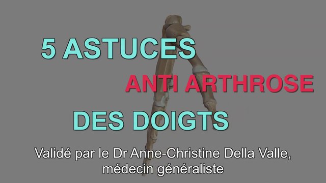 Arthrose des doigts : 5 astuces naturelles