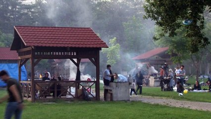 Görenler orman yanıyor sandı