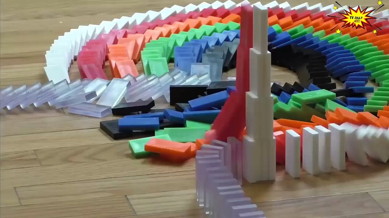 Top 6 WEIRDEST DOMINOES Falling Game -3 Guinness World Records)Oddly Satisfying 2018