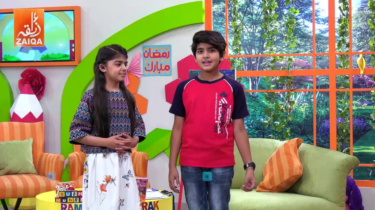 Subha Mubarak - Episode 33 - 11 June 2018 - ZAIQA TV