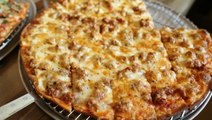 You have to see this thin crust Chicago pizza