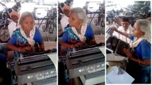 Viral Video : ಹಣ್ಣು ಹಣ್ಣು ಮುದುಕಿಯ ಟೈಪಿಂಗ್ ಸ್ಪೀಡ್ ನೋಡಿದ್ರೆ ಶಾಕ್ ಆಗ್ತೀರಾ  | Oneindia kannada