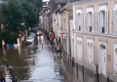 Flash Floods Hit Savigny-sur-Orge in Northern France