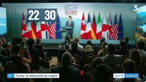 G7 : Donald Trump déconcerte Emmanuel Macron et Angela Merkel