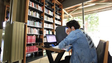 Kütüphanelere büyük ilgi - İSTANBUL