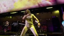 E3 2018 : Andrew W.K. chante pendant la conférence E3 de Bethesda