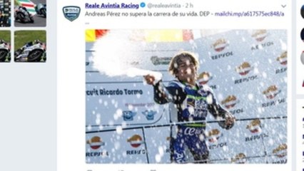 Muere el piloto de 14 años de Moto3 accidentado en Barcelona