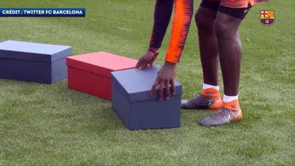 Le secret box challenge d'Umtiti