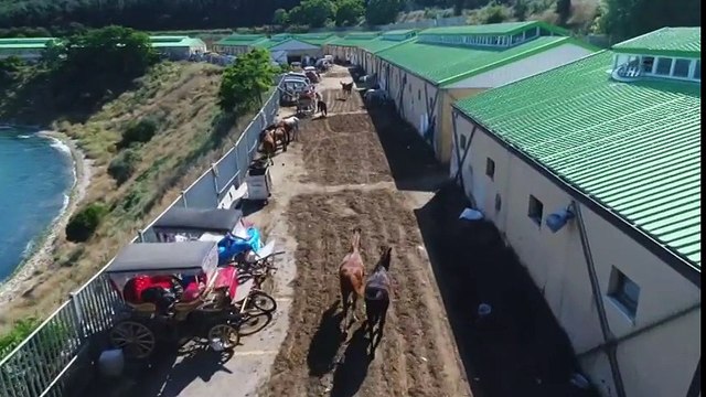 Adalar’daki Fayton Park Havadan Görüntülendi