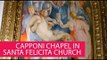 CAPPONI CHAPEL IN SANTA FELICITA CHURCH - ITALY, FLORENCE
