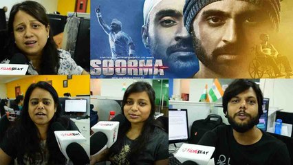 Soorma Trailer Reaction: Diljit Dosanjh | Tapsee Pannu  | Sandeep Singh | FilmiBeat