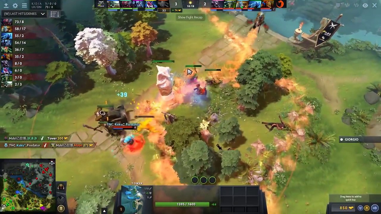 MINESKI vs TNC - SEA FINALS 1 - DreamLeague 8 MAJOR DOTA 2