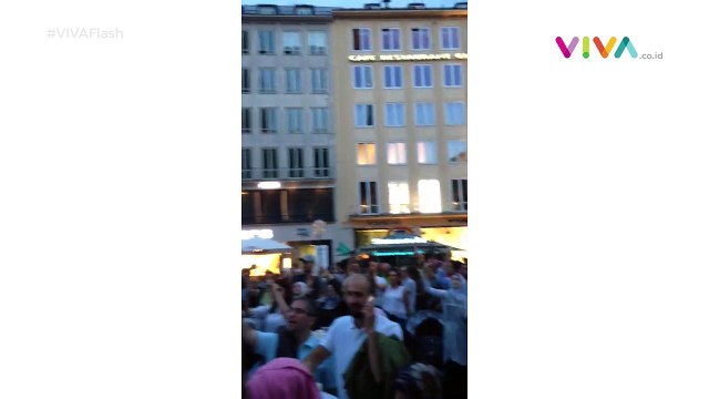 Merinding! Pria Azan Maghrib di Kota Munchen Bikin Kagum