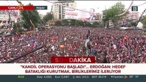 Cumhurbaşkanı Erdoğan canlı yayında