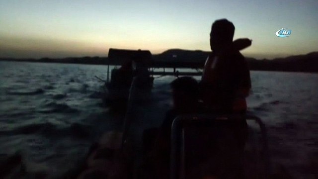 Barajda mahsur kalan 2 arkadaş AFAD ekipleri tarafından kurtarıldı