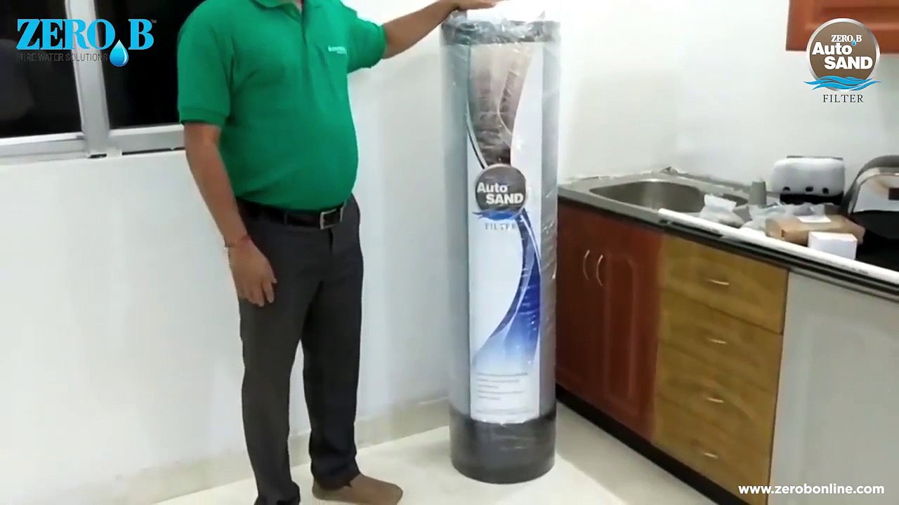 ZeroB AutoSand Filter - UnPacking