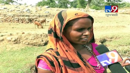 Dahod: In the age of playing, kids digging land to fetch water- Tv9 Gujarati
