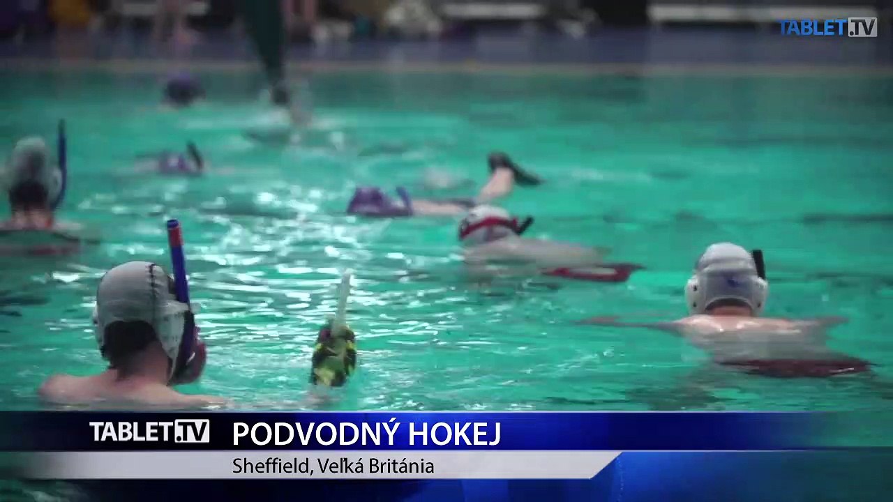 Majstrovstvá v podvodnom hokeji. Pozrite sa, ako to vyzeralo v bazéne s hokejkou a pukom