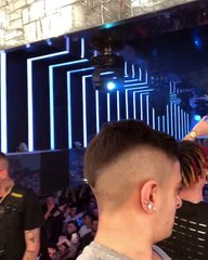 GAETANO NINO AL CONCERTO CON SFERA EBBASTA