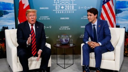 Trump and Trudeau's Trade Spat at G7