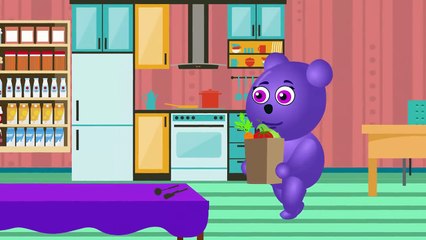 Mega Gummy Bear The Finger Family Cartoon para niños episodio completo #34