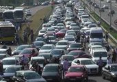 Serbian Drivers Block Highway to Protest High Fuel Prices
