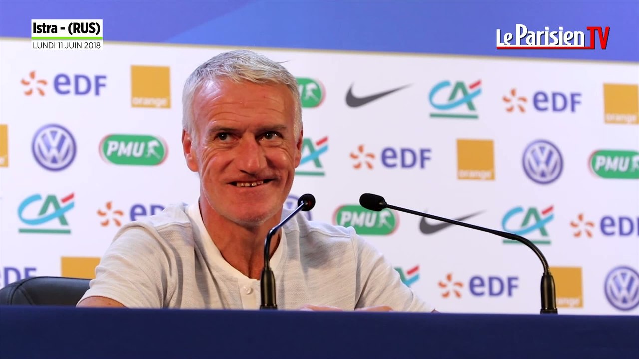 Coupe du monde 2018 : première conférence de presse de Didier Deschamps