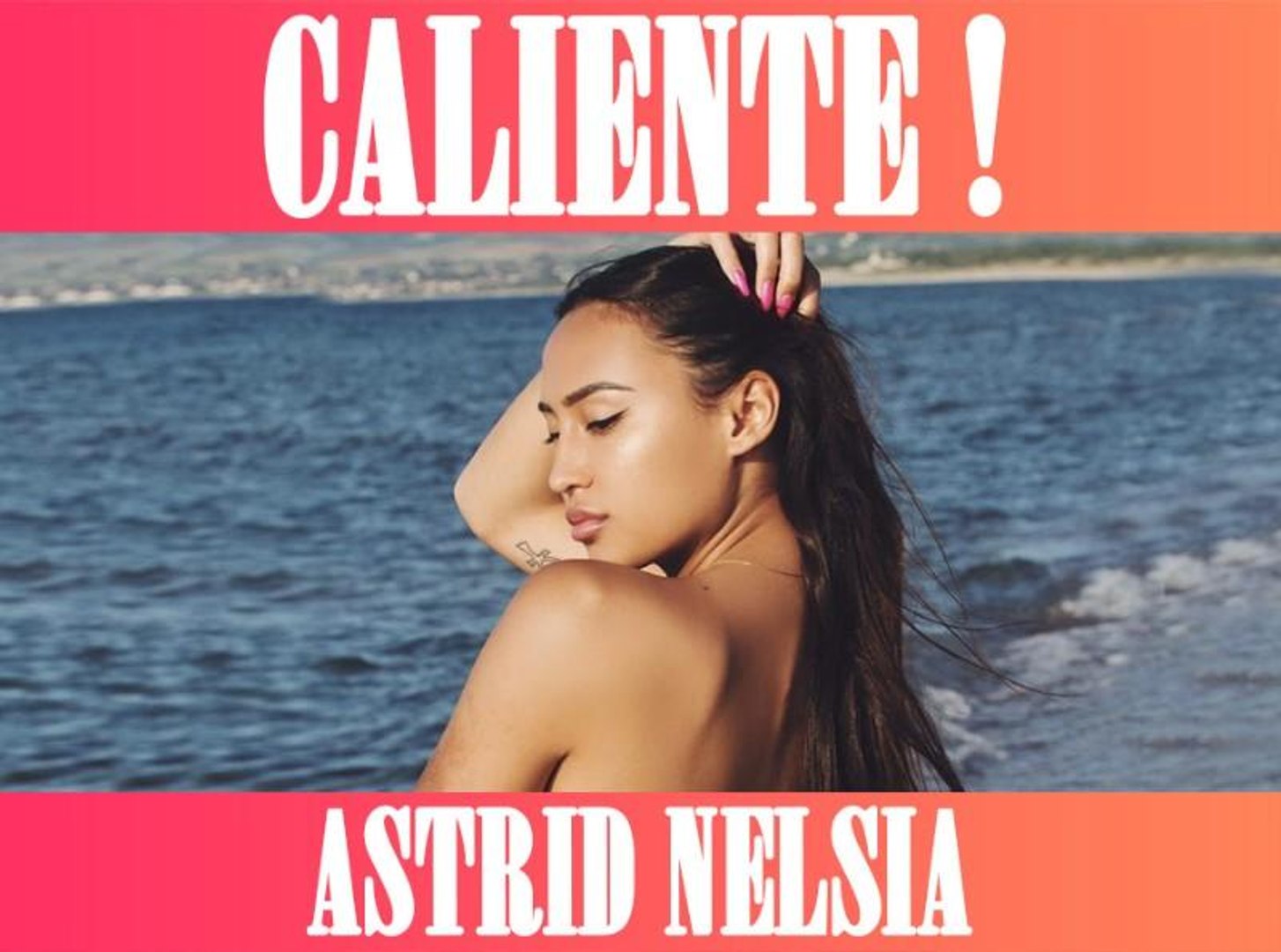 Astrid Nelsia Maillot De Bain à L Envers CALIENTE : Astrid Nelsia : Son maillot ultra échancré fait grimper la  température ! - Vidéo Dailymotion