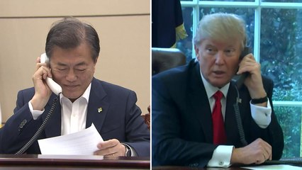 D-1에 한미 정상 통화..."종전선언도 언급" / YTN