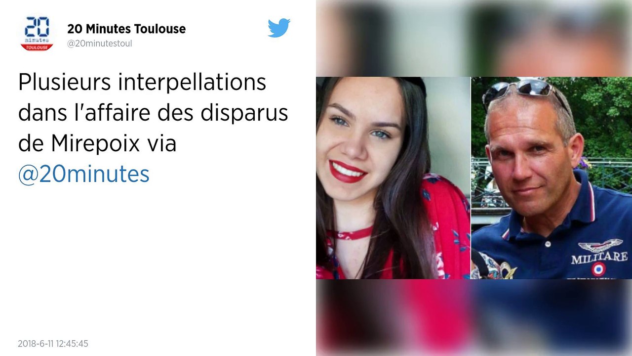 Disparus de Mirepoix : une femme et son ancien amant en garde à vue.