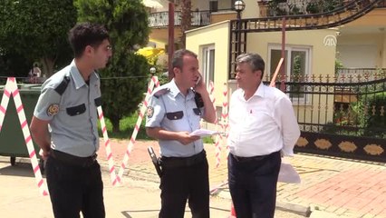 Arsasından Geçen Yolu Tel Örgüyle Kapattı