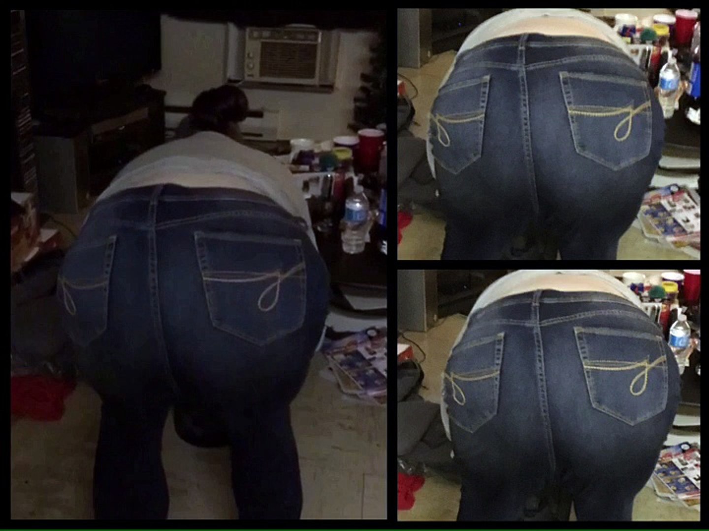 ass tight jeans hips