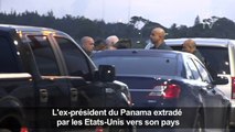 L'ex-président du Panama extradé par les Etats-Unis