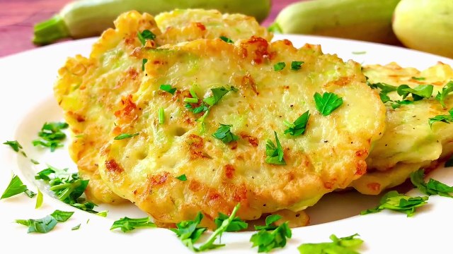 Оладьи из Кабачков с Хрустящей Корочкой и Сочной Начинкой