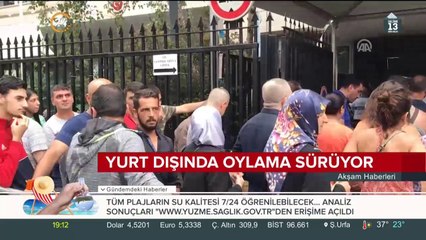 Yurt dışında oylama vakti