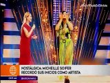 Michelle Soifer feliz tras comentario de Lucho Cáceres
