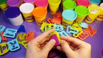 ABC Clay Dough Play Doh ABCDE Game Alphabet Playdoh Alfabet for Kids Games ABCD Play Doh English