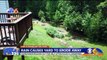 Couple's Backyard Collapses from Heavy Rainfall in Virginia