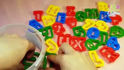 ABCD Clay Doh ABC Play Doh Videos Claydoh A B C D Play Doh Video PlayDoh Alphabet Games ABCDE Spell