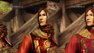 Dynasty Warriors 8 - PS3 vs PS4 in Depth Graphics Comparison