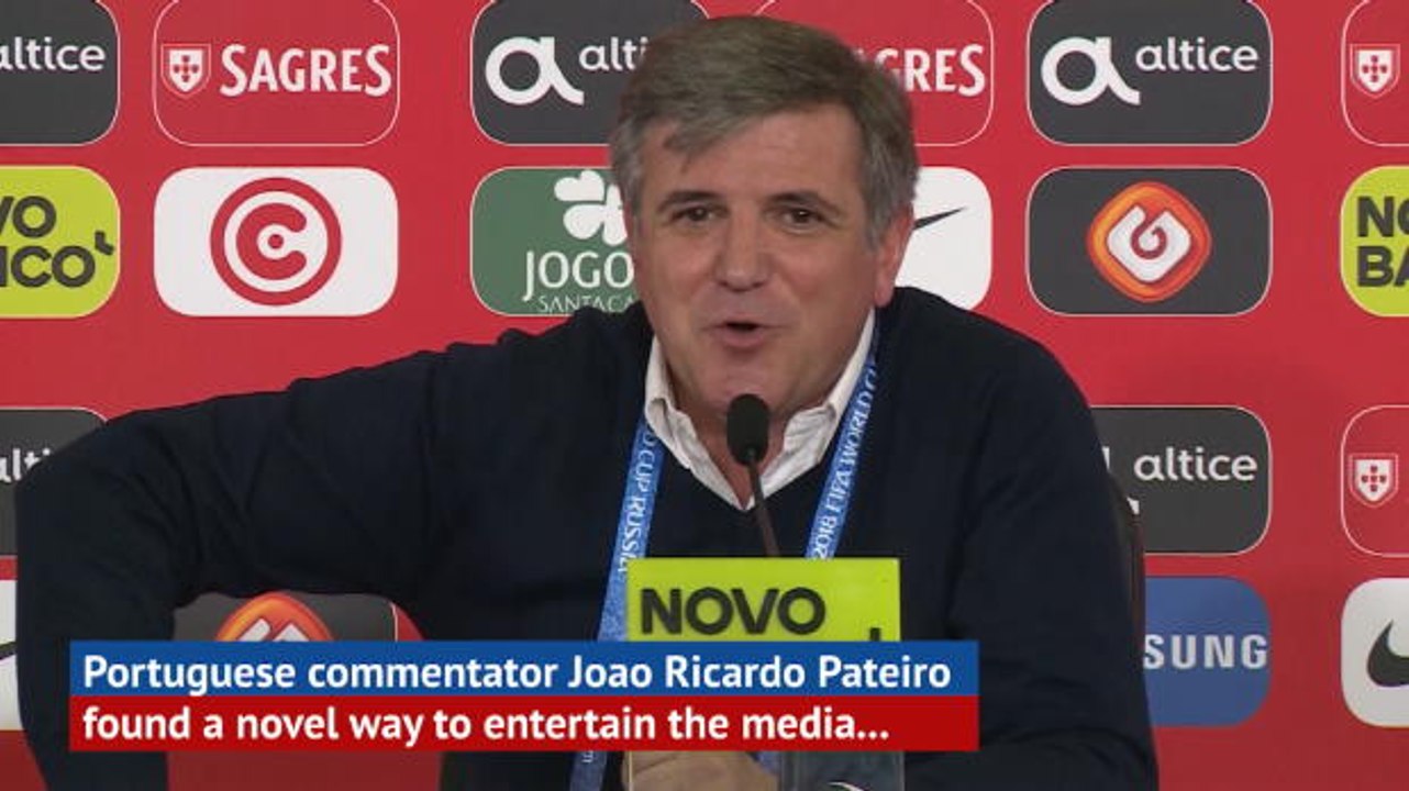 VIRAL: 2018 FIFA World Cup: Comical mic check from Portuguese commentator