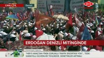 Cumhurbaşkanı Recep Tayyip Erdoğan, Denizli Mitingi 10 Haziran 2018