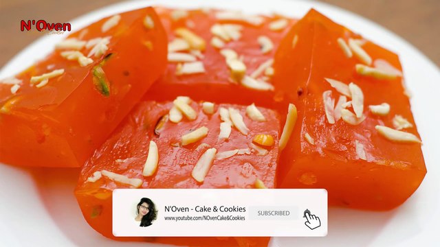 BOMBAY KARACHI HALWA RECIPE l KARACHI HALWA l CORN FLOUR HALWA l QUICK & EASY