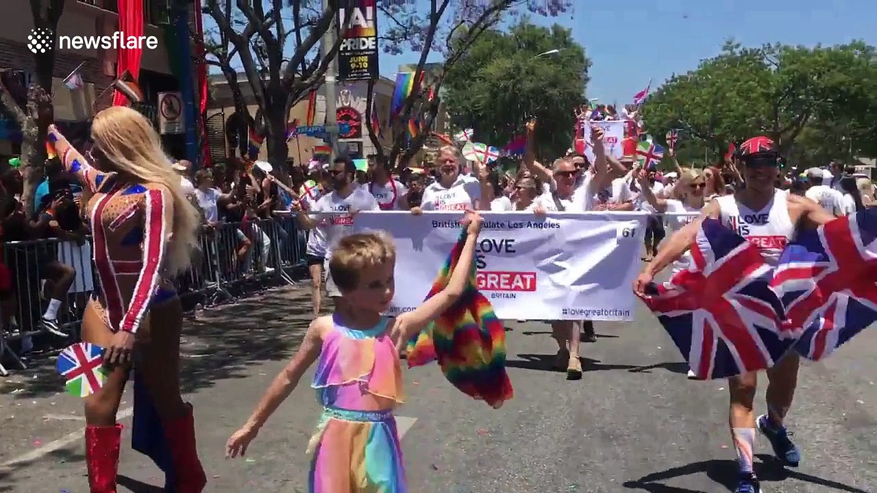7-year-old trans child wins LA Pride Parade with fierce strut in heels