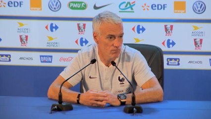 Deschamps : “Il ne faut pas s’attendre à ce que Giroud enrhume 3-4 adversaires"