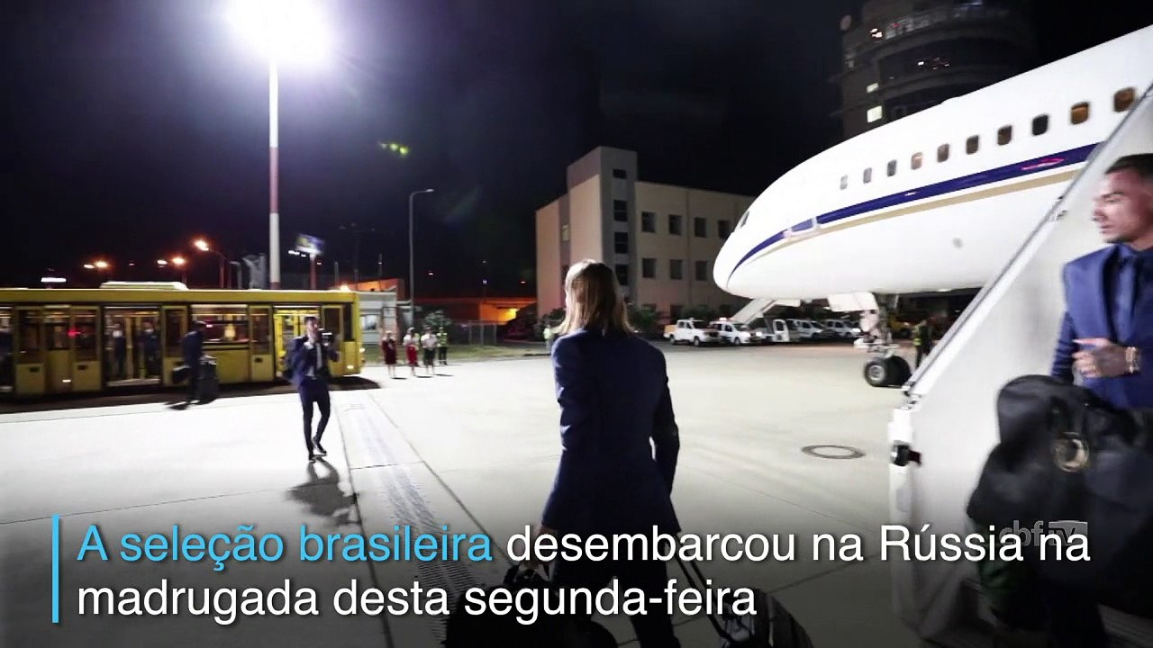 A Seleção chegou
